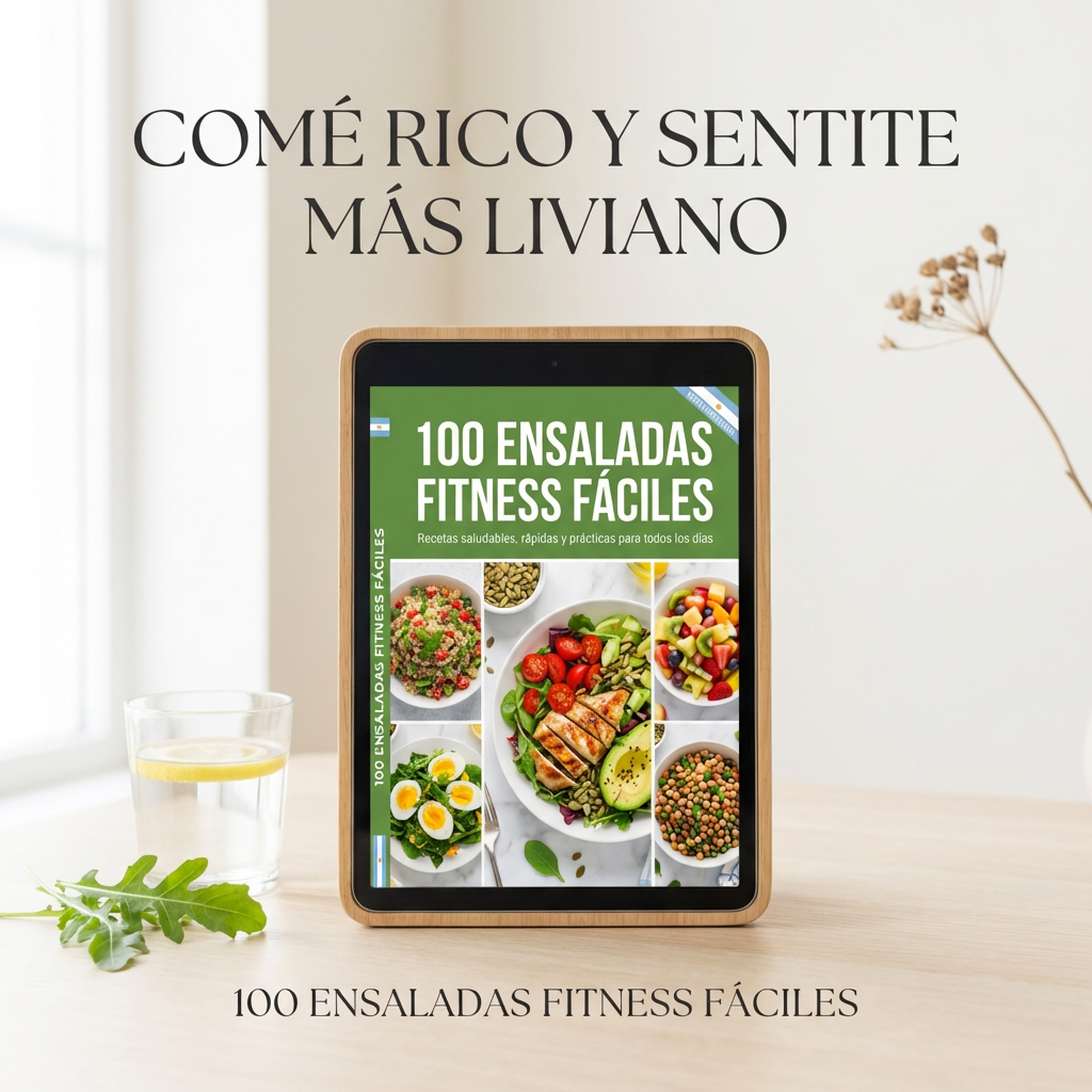 100 Ensaladas Fitness para Transformar tu Alimentación - Recetas fáciles