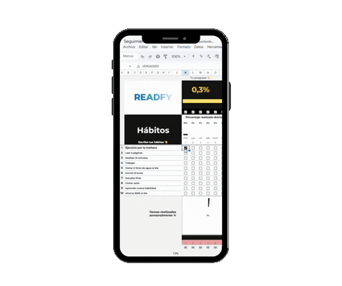 Tracker celular animado