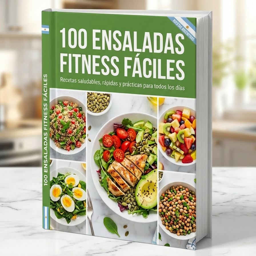 100 Ensaladas Fitness para Transformar tu Alimentación - Recetas fáciles