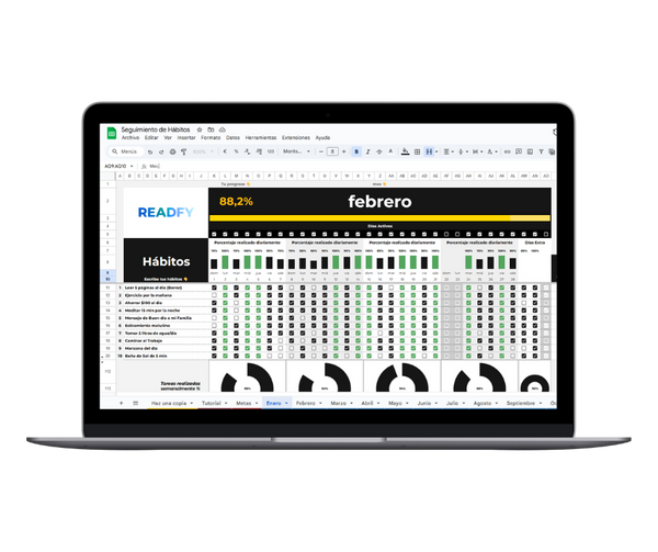 Tracker en computadora